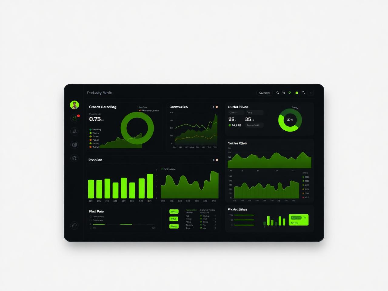 Analytics dashboard system